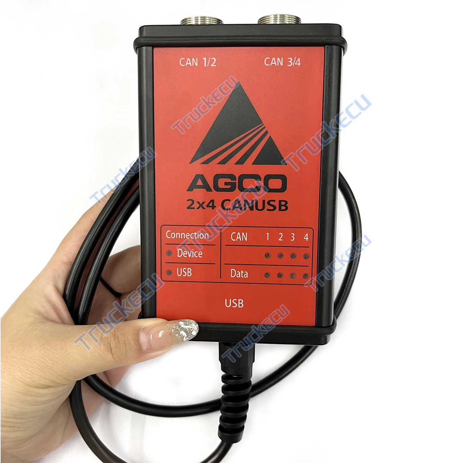 AGCO WinEEM3/4 Electronic Diagnostic EDT SISU 2x4 CANUSB Interface Fendt Massey Ferguson Valtra FenDias Tractor Tool