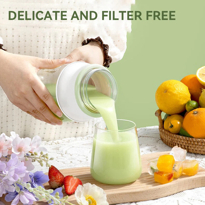 Portable Juicer Cup 800ml Lemon Orange Juice Rechargeable Sports Drink Bottle Blender Cup USB