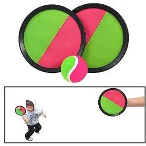 wholesale Paddle Toss and Catch Ball Set-8 Inch Disc Paddle Catch Games Toy for Kids/Adult