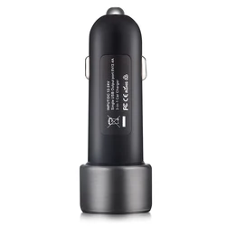 3 IN 1 Car Window Breaker Seat Belt Cutter Dual USB Fast Charging Car Charger Adapter