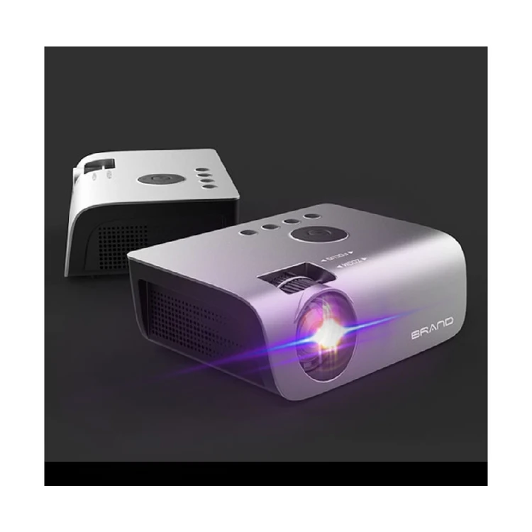 
Hot new products USB mini portable projector home media player HD smart projector 