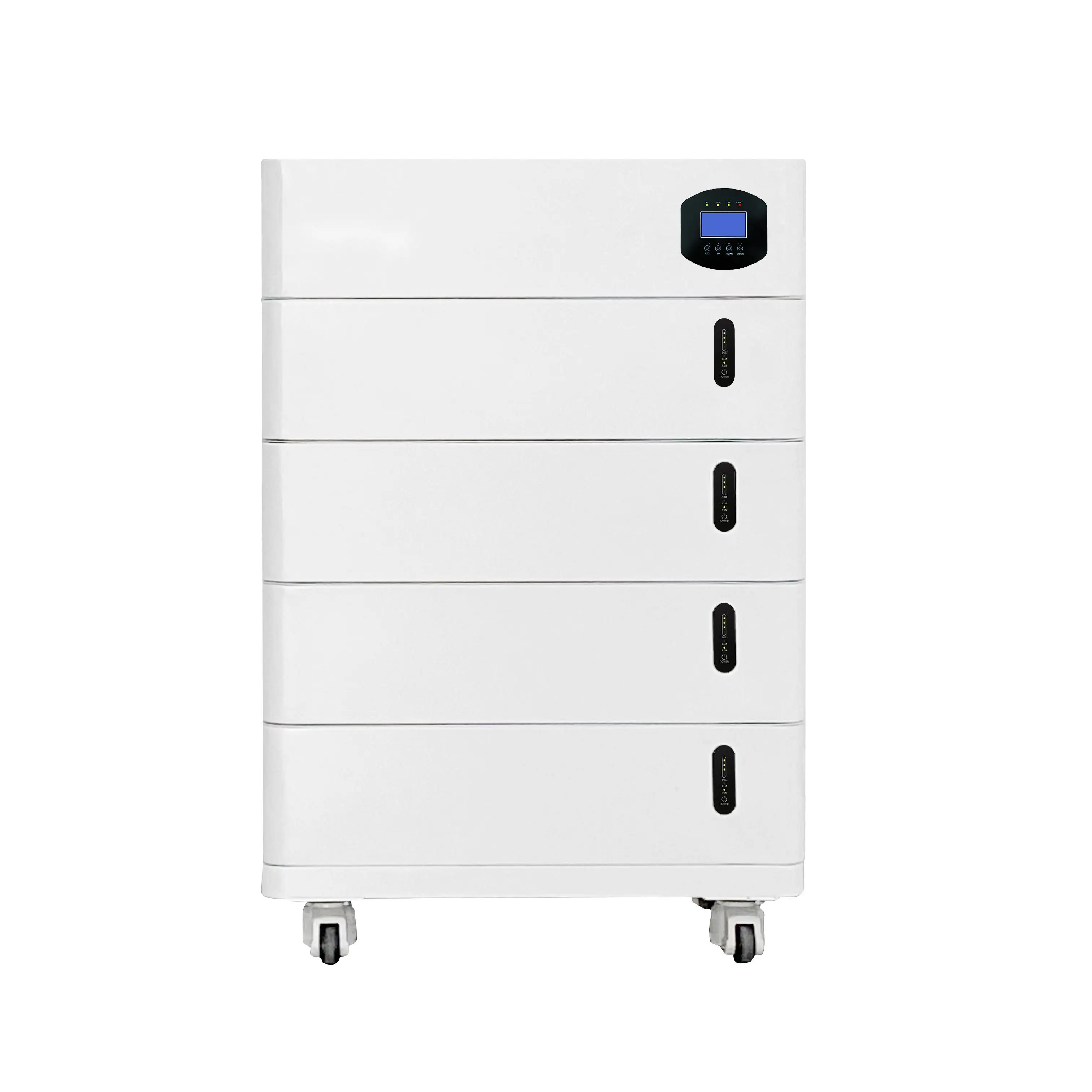 All-In-One Ess 5000W Potable Power Staton Solar Generator Energy Storage System 5Kwh Lifepo4 Battery Pack With Inverter