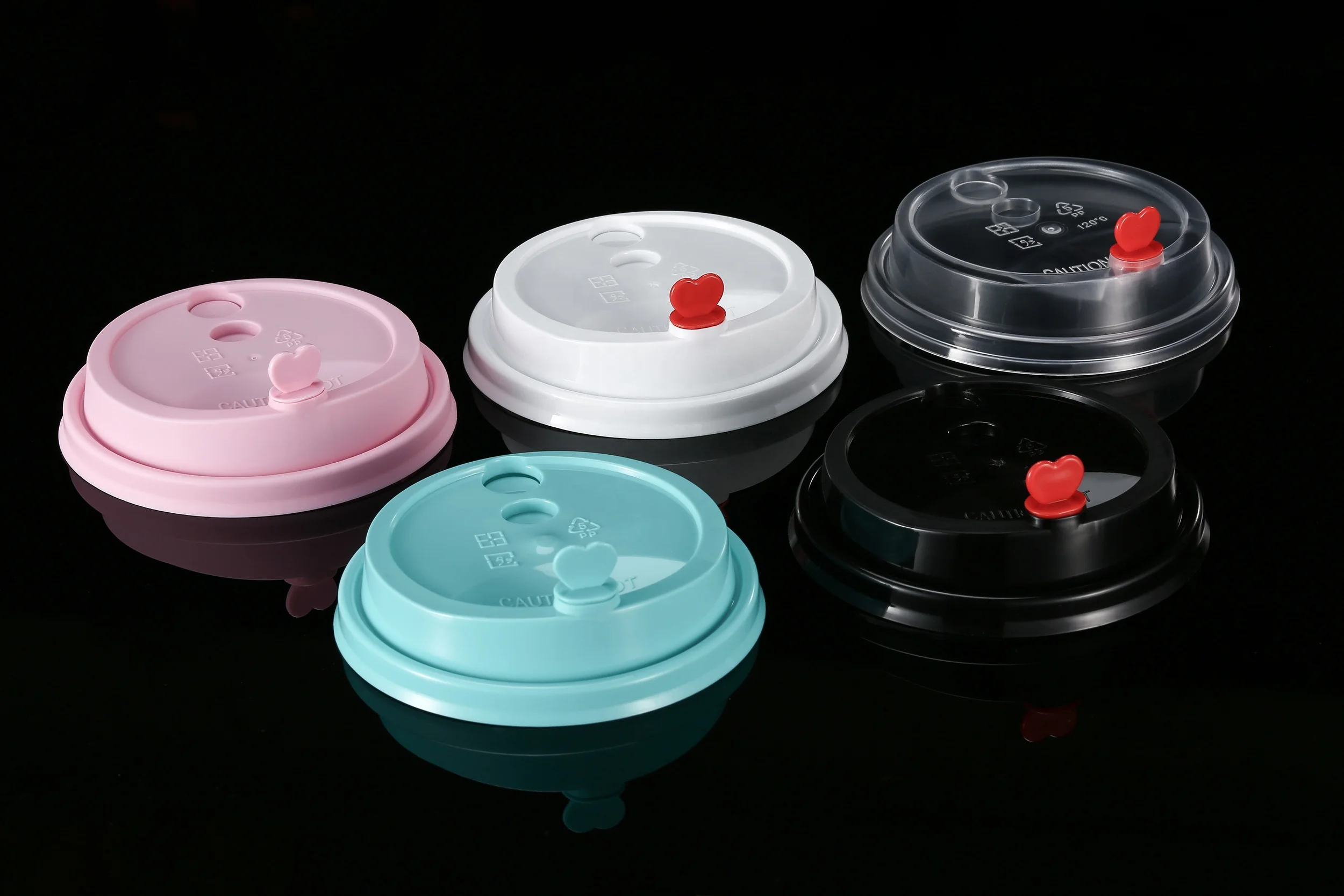 90mm caliber coffee cup lids disposable leak-proof cover custom  disposable coffee cup lids