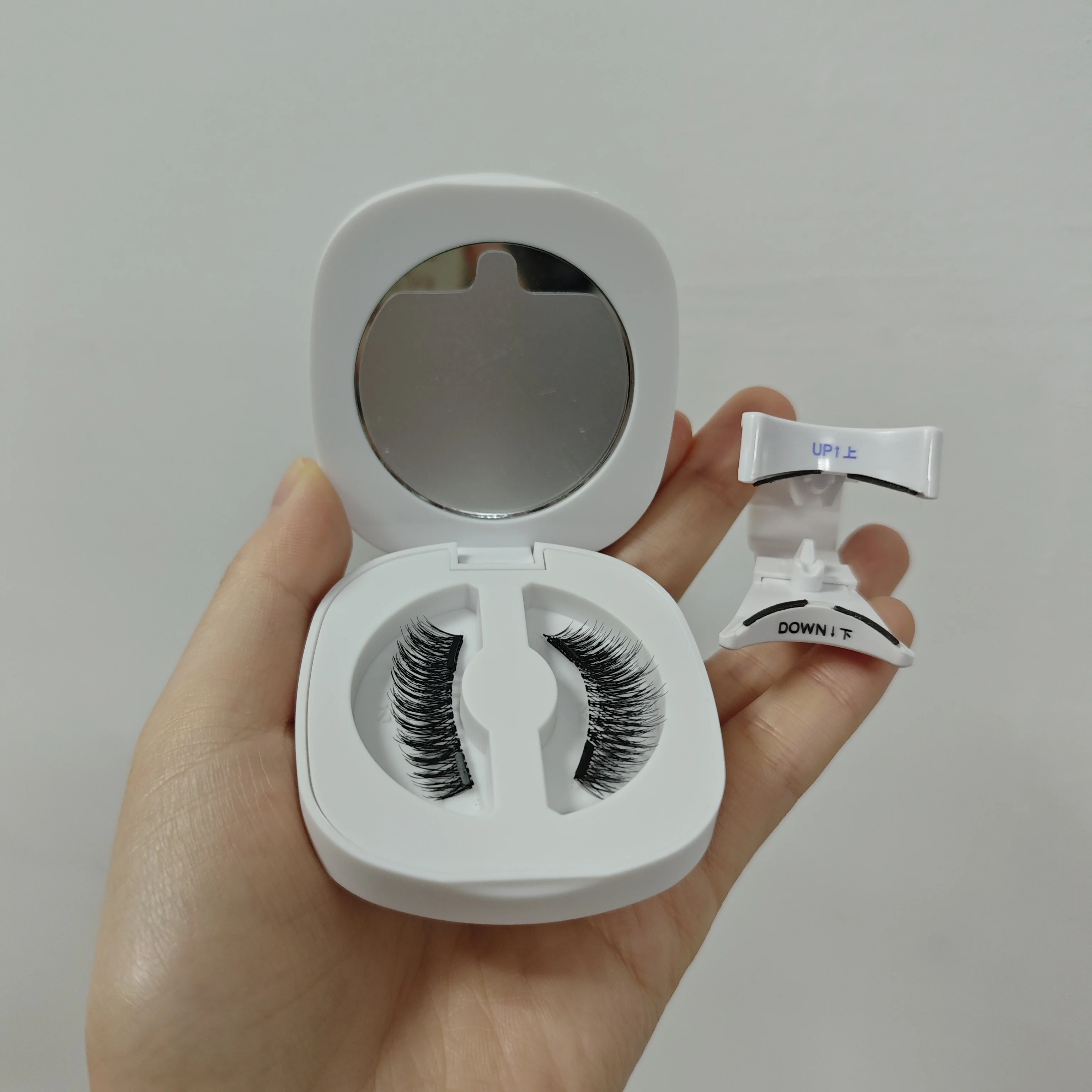 Wholesale soft magnetic lashes extensions Eyelashes Private label magnetic eye lashes applicator kit