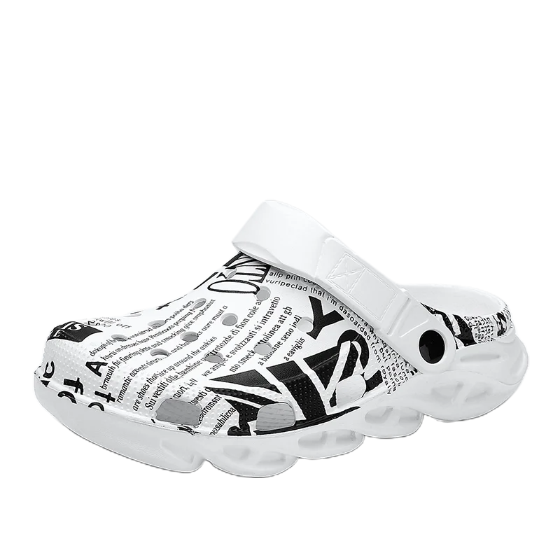 
HN0658 Design Sandales Croc Homme Tie Dye Garden Croc Colorful Kids Clogs Shoe White Clog Platform Clogs Shoes Sandal 