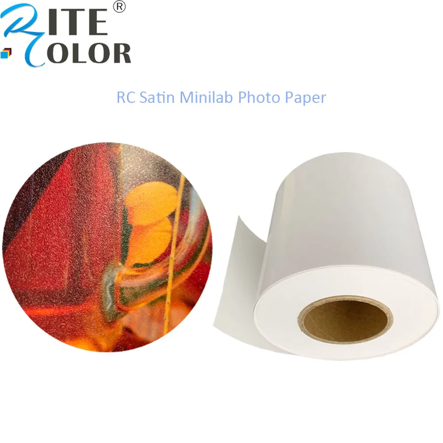 Imatec 6 inch glossy RC photo paper digital dry minilab for Fuji Noritsu plotter printing