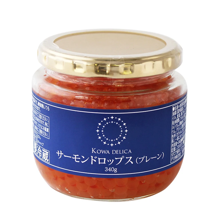 Japanese kowa versatility salmon drops wholesale seafood bulk roe for many kinds dishes