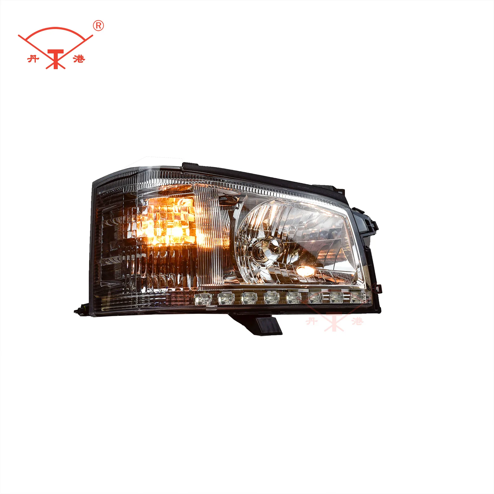 New Model Bus Parts LED 24V 12V Joylong Hiace Head Light Bus Lamp Headlight For DG6540B DONGGANG Factory OEM Fiber Front Lamp