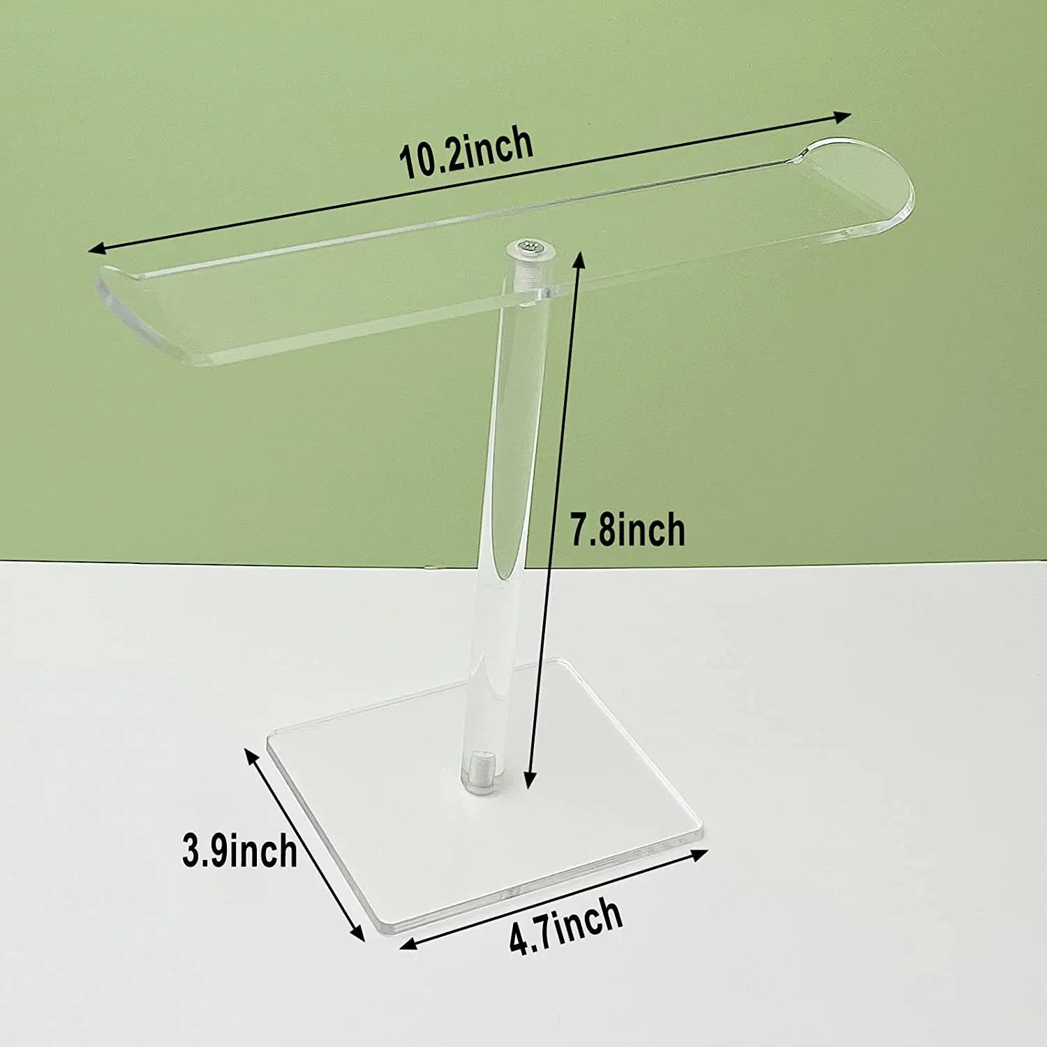 Factory Direct Sale Transparent Acrylic Rod Storage Display Rack Headscarf Hair Hair Bands Accessories Assembly Display Stand