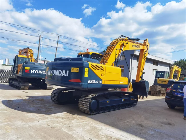 Высокопроизводительный подержанный экскаватор Hyundai б/у hx210 hx220 hyundai 220LC-9 корейский 20ton