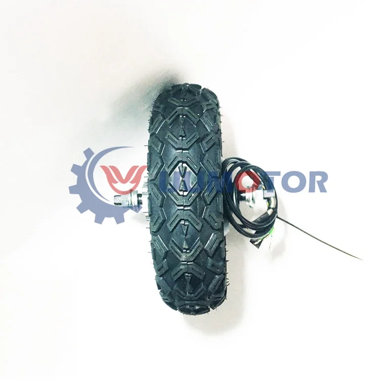 Медленная скорость 24V 150w 10 дюймов с толстыми покрышками Эпицентр деятельности шестерни двигателя датчиком