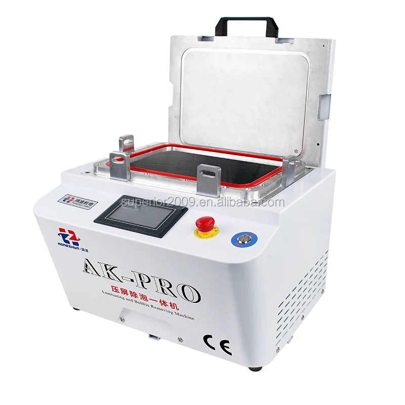 For iphone repair AK PRO OCA laminator machine for iphone samsung sony htc lg mobile phone repair lcd refurbish