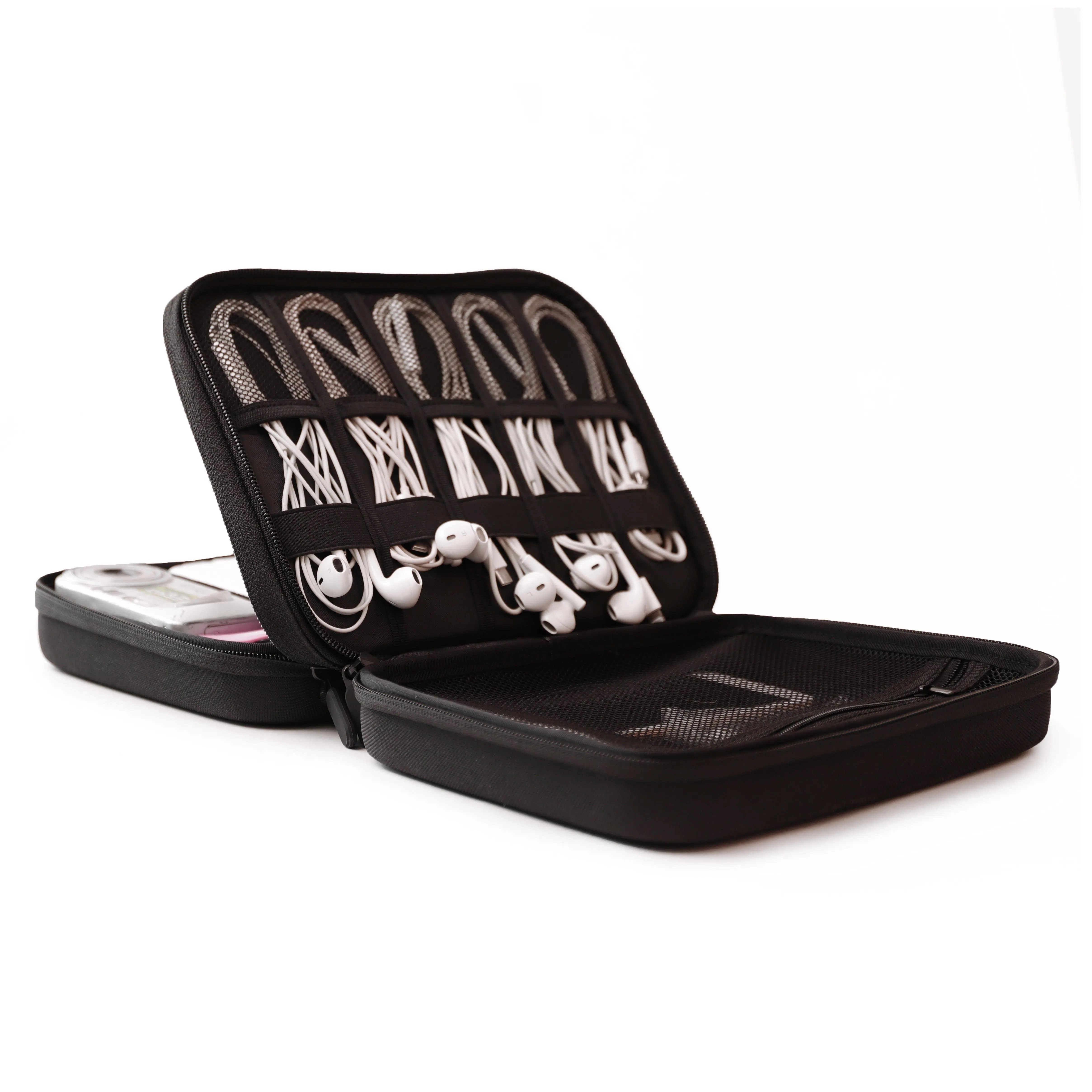 Custom Logo Electronic Travel Organizer Bag Pouch for USB Cable Accessories