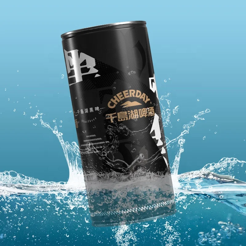Cheerday Brand  4.3%vol 1L 1*6 Canned Black Beer