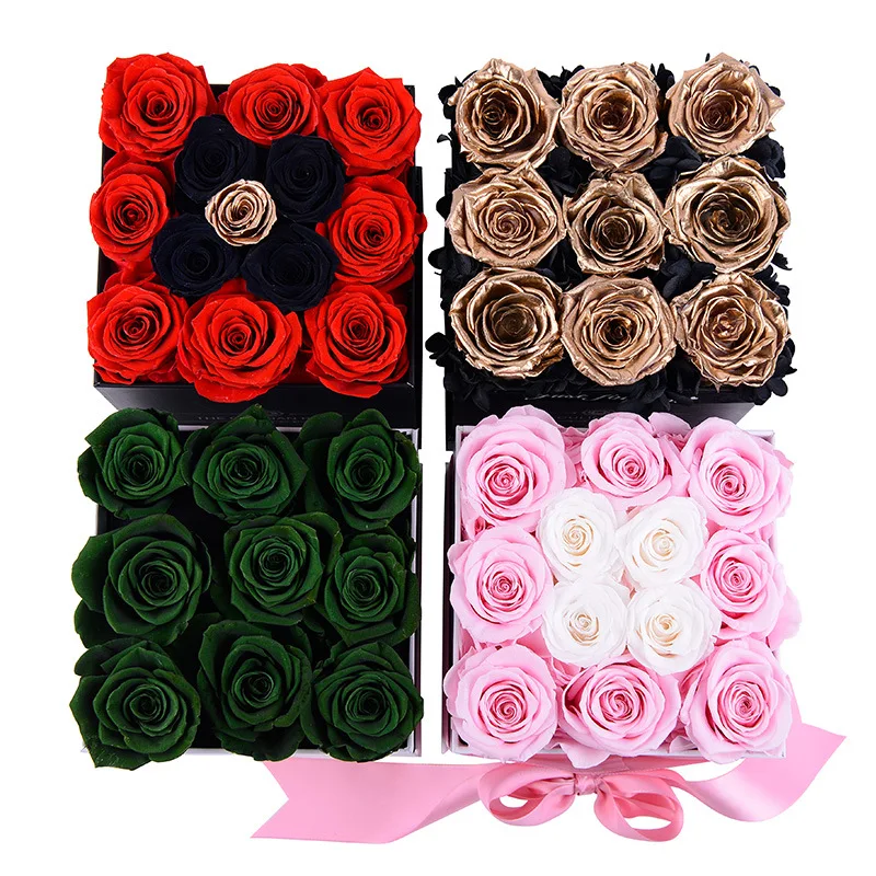 Luxury Ecuadorian Roses Real Fresh Everlasting Rose Preserved Flower