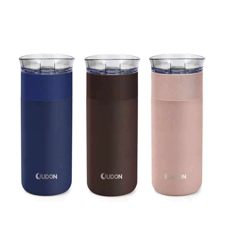 New arriving custom coffee thermal mugs sublimation tumblers with silicone sleeve