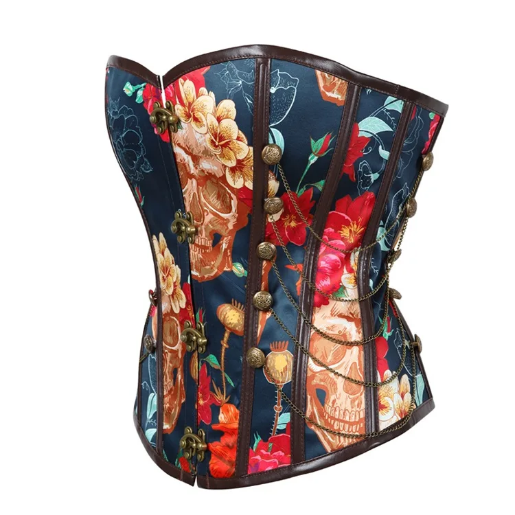 
One generation Gothic pattern court corset 