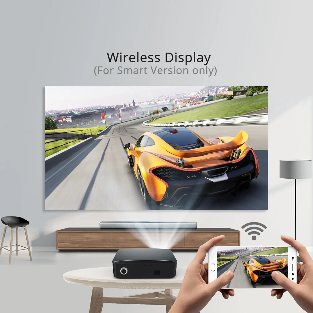 Factory Directly BYINTEK K25 4K Laser Projector WIFI-Display Projector 6000 Lumens Long Throw HD Native 1080P for School