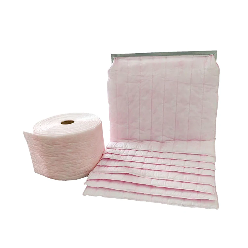 Supplier Sells Multi-layer Nonwoven M4-F9 Filter Cloth Media For Air Filtration