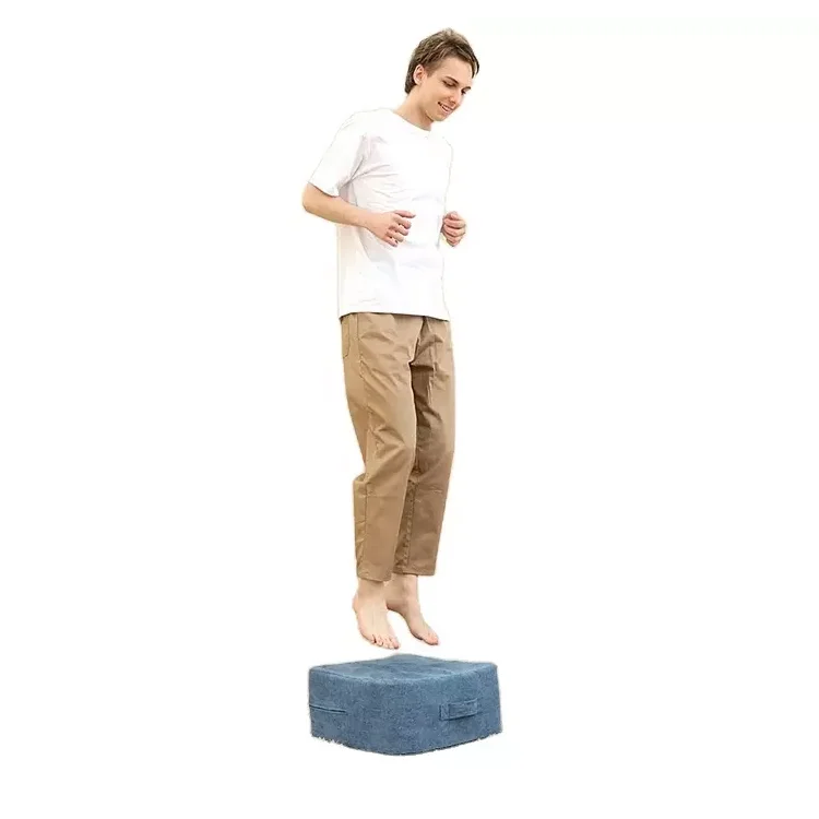 OEM selling gym fitness zippered cushion-type trampoline mat easy cleaning