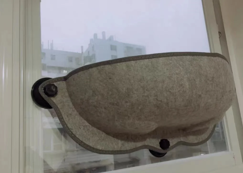 premium felt indoor pet house felt Modern Cat Dog cone cave small pet Bed Condo Collapsible Travel Bed for Cat dog