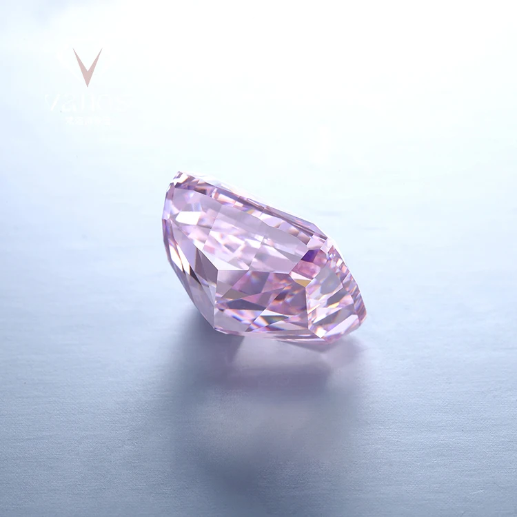 Radiant Lab Grown Pink Diamond Pink Lab Grown Diamond Pink Diamond Price Per Carat