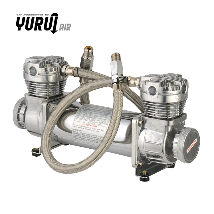 Professioanl Suspension compressor 12V suspension auto compressor tire inflator for inflatable airbag tire balls