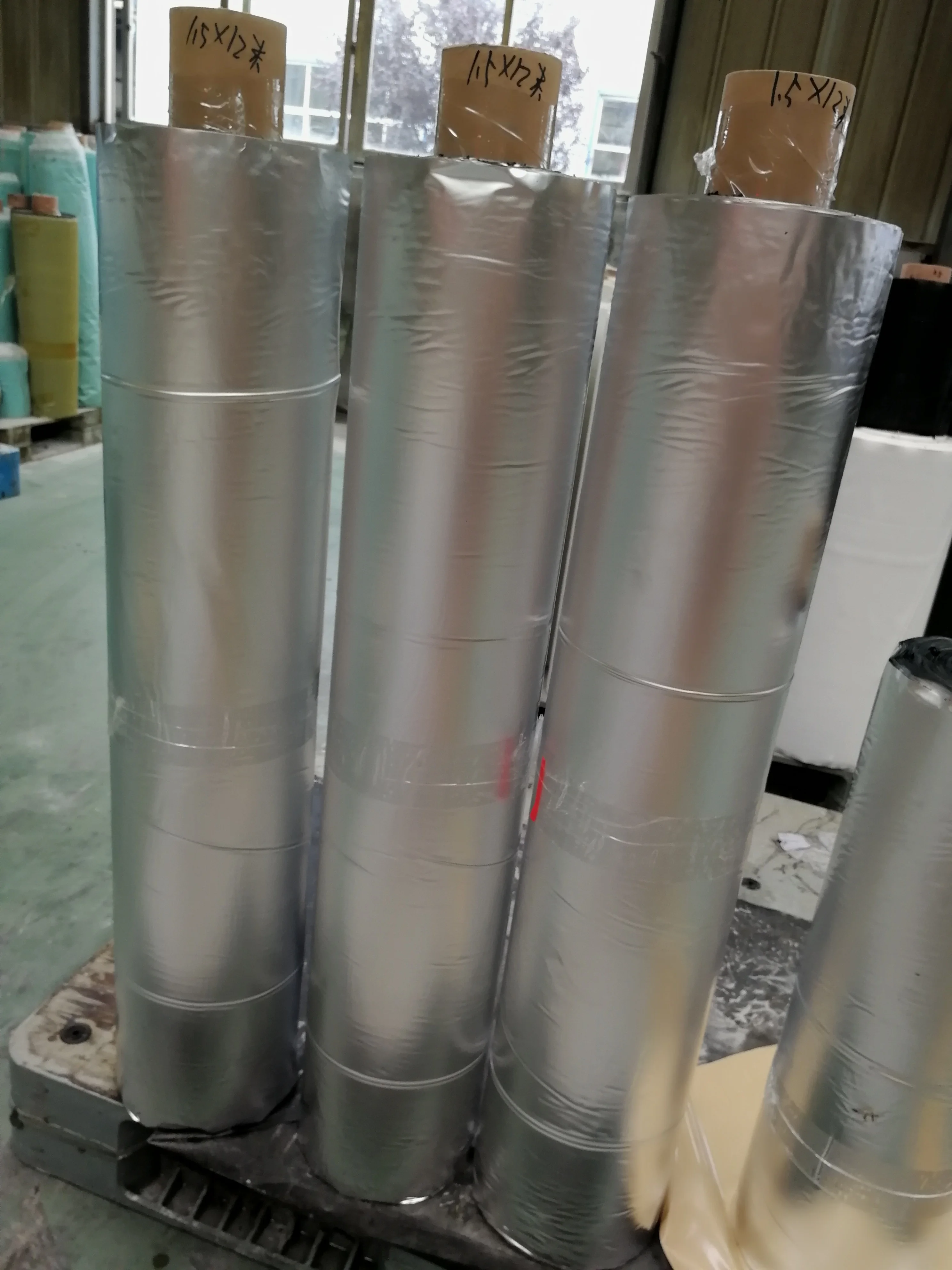 Gray Color butyl rubber adhesive aluminium foil waterproof sealing tape