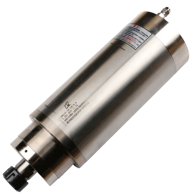 Шпиндель с водяным охлаждением марки HQD, постоянный крутящий момент 125 кВт, диаметр мм, шпиндель фрезерного станка с ЧПУ