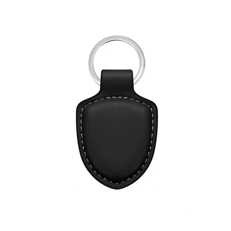 Custom Fashion Design PU Genuine Crazy Horse Multi-style Car Key Tag Bulk Leather Keychains Leather Keychain Tags