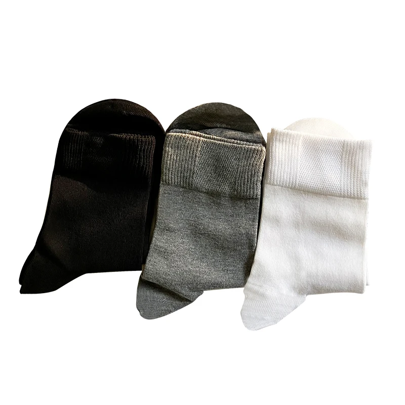 high quality comfort custom personalized dress socks cotton men happy socks with logo bulk wholesale crazy cool socks