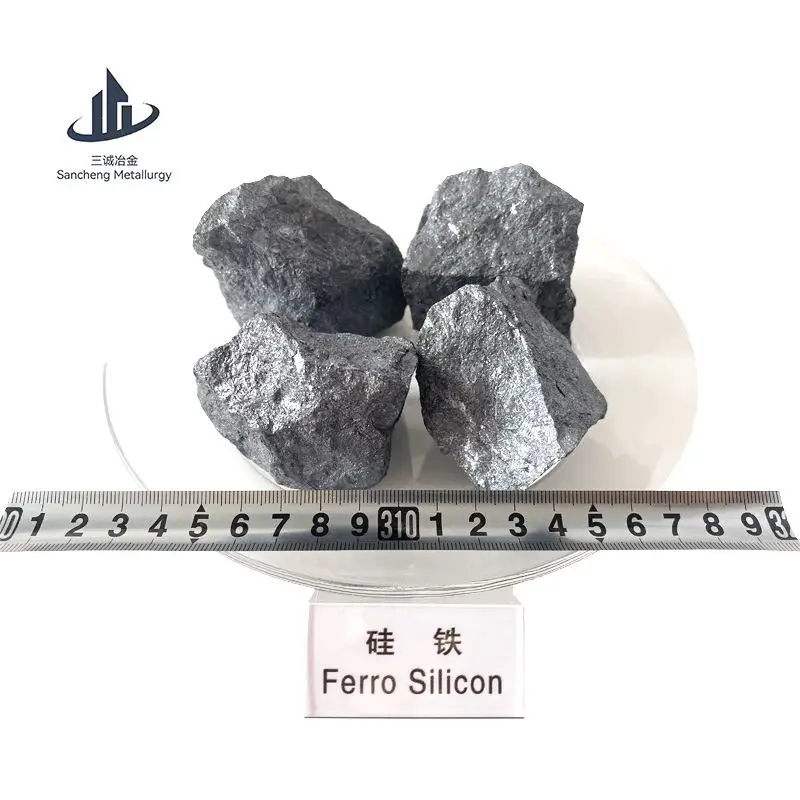 Chunk Type Mineral Ferro Silicon Block Supplied By China Nationalized Factory Exporter