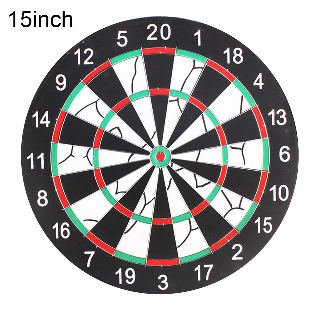 2021 Indoor 15 Inch Dart Board Darts Plate Double-sided Professional safety Tablero de dardos with 6 darts
