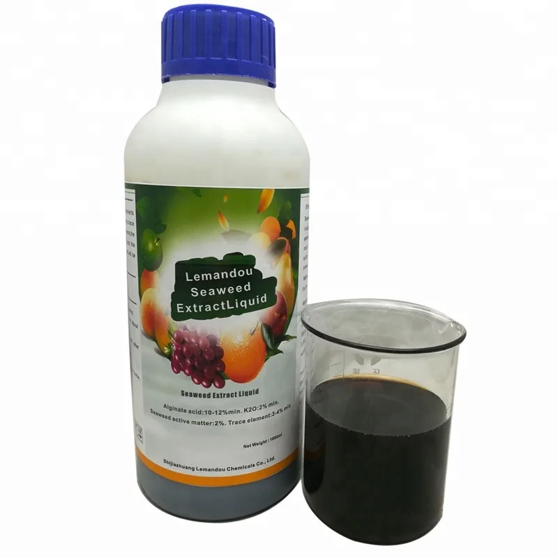 foliar organic fertilizer ascophyllum nodosum seaweed extract liquid