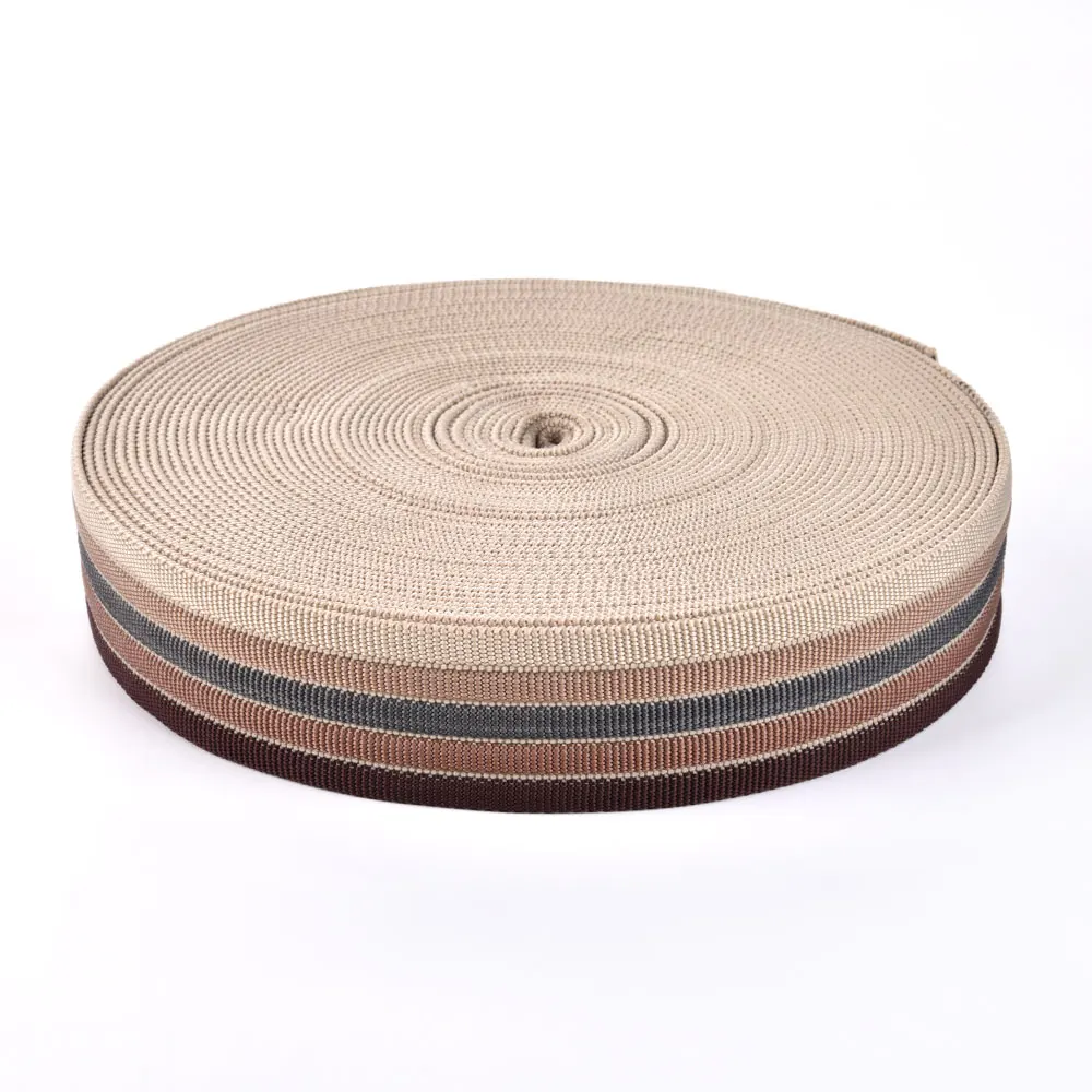 Wholesale 38MM Multicolor Polypropylene PP Webbing Tape