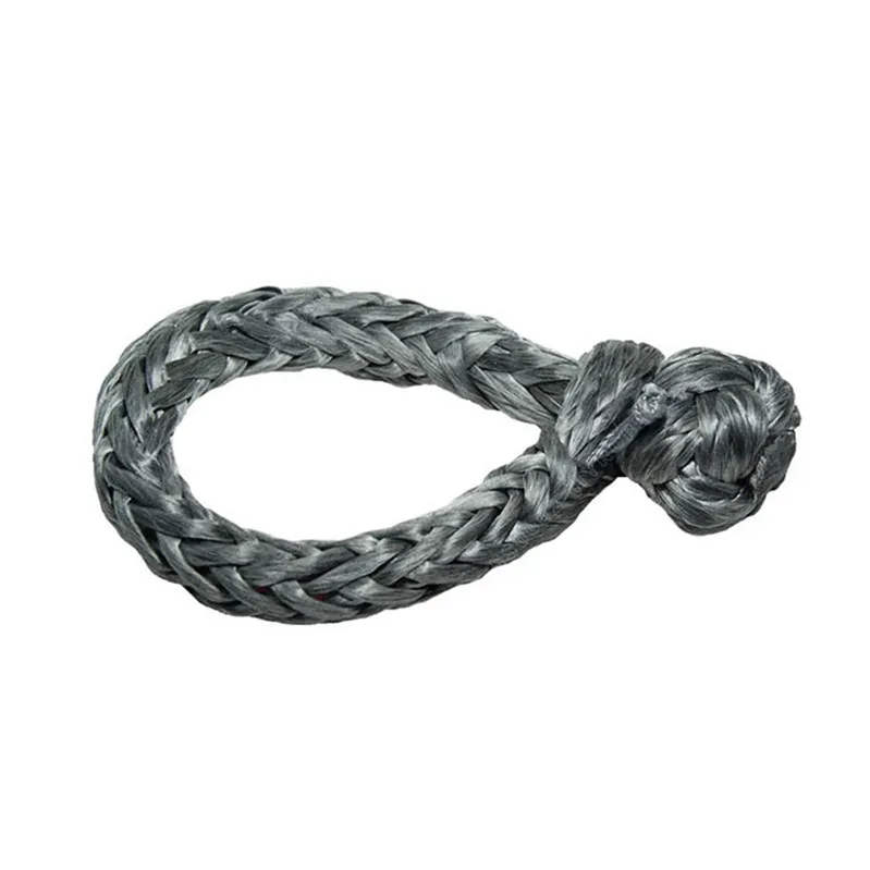 6M 12T UHMWPE winch soft shackle off road recovery rope 4x4 atv