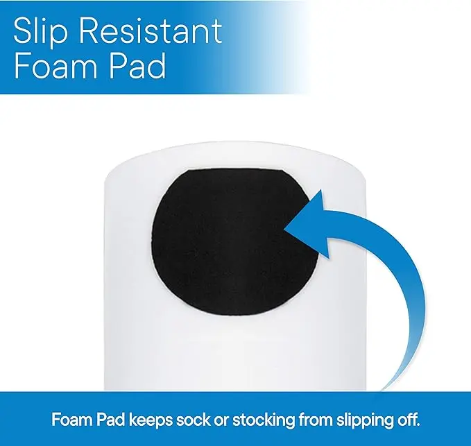 Factory Direct Sale Competitive Price Socks Helper With Long Foam Handles Dress Easy On Easy Off Sock Aids For Putting On Socks