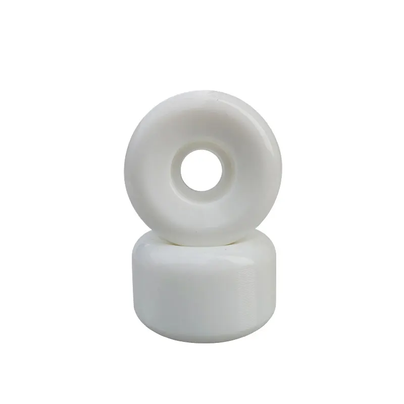 Custom Low MOQ 58 mm 55D 102A Skate park Skateboard Wheels with fast shipping for roller skate wheel