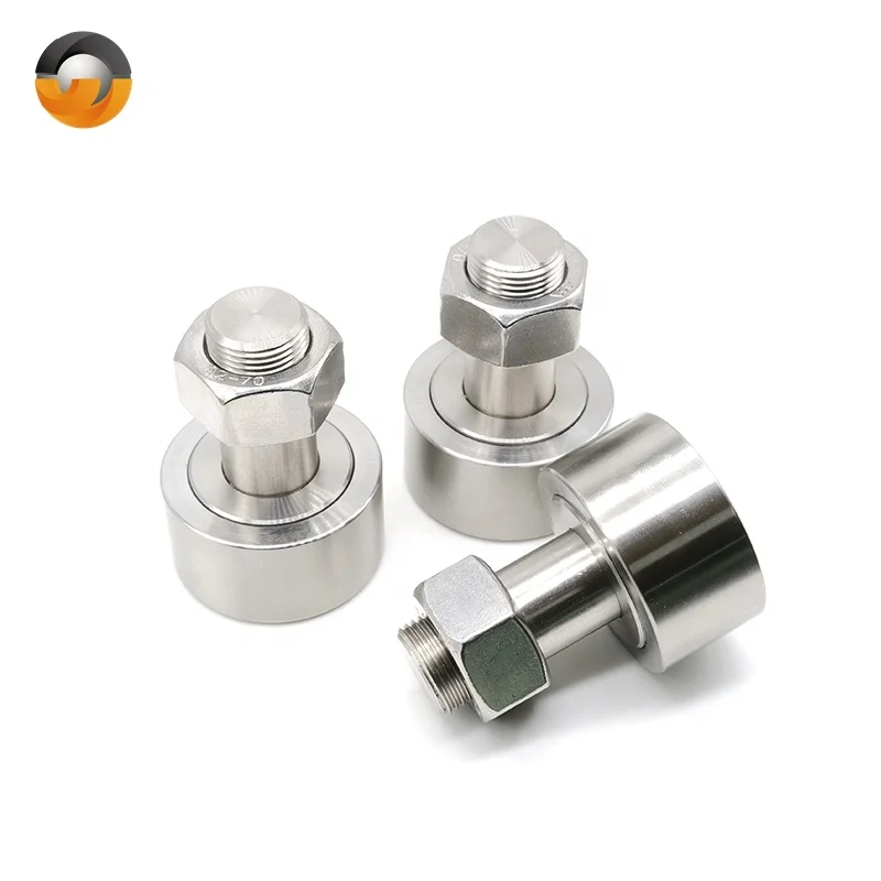 Good stability Threaded Track Rollers CF20 KR52 Track Roller Bearing Stainless Steel S304 Can Followers Bearings
