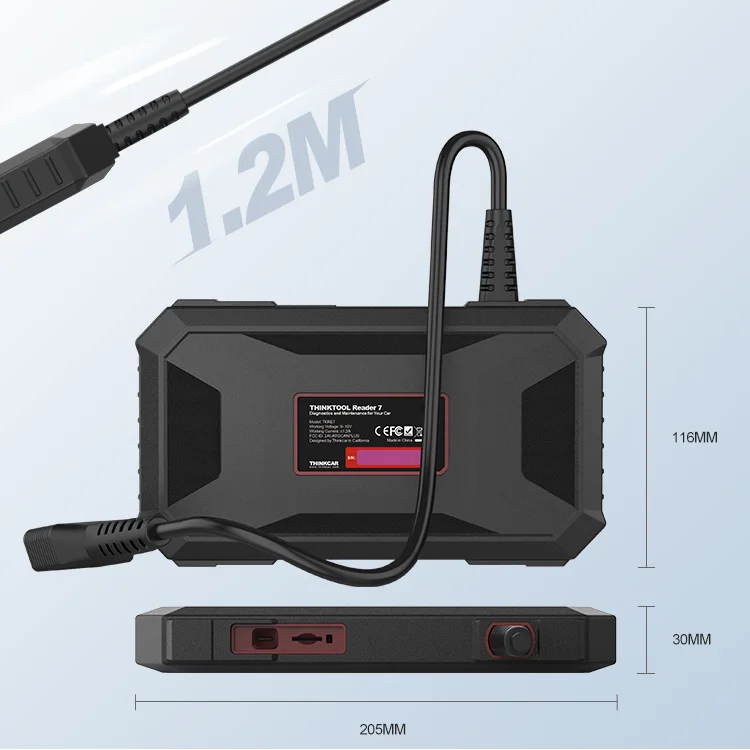 THINKTOOL Reader 7 scan max DIY tool OBDII scanner car tool thinktool mini 7 system xtool x100 pro2 scan pad
