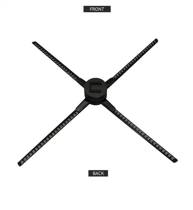 3D Hologram Fan Z200 180cm Eight Blades Big Size Hologram Projector With Wifi 3D Holographic Display