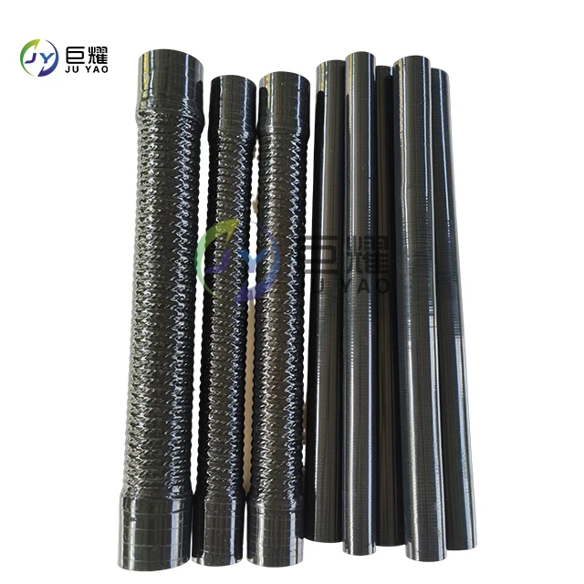 Braided Reinforced Air Silicone Coupling Corrugated Flexible Concrete Pump Hose