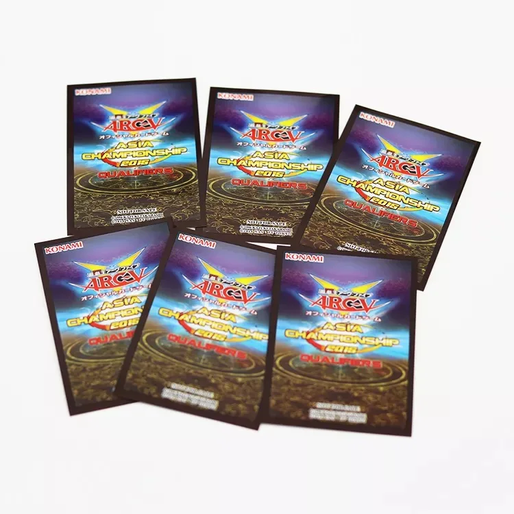 MTG Yugioh TCG Board Game Art Printed Yugioh MTG TCG Custom Plastic Card Sleeve