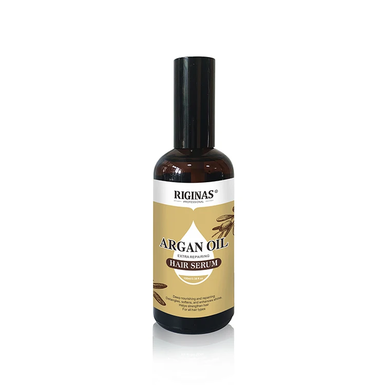 Private Label Hair Growth Serum Organic Argan Oil Hair Serum For All Hair Type