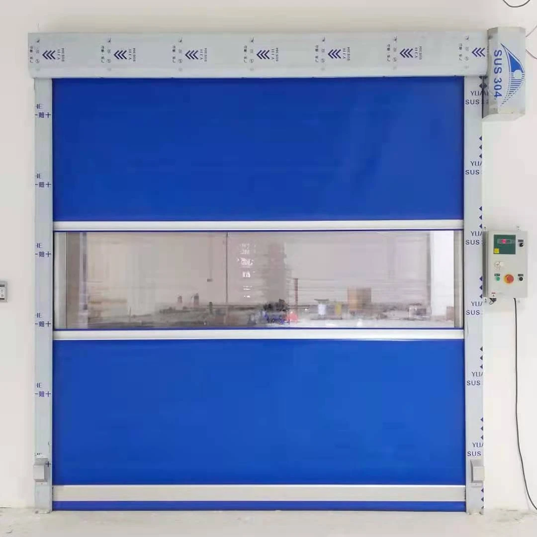 automatic Roller Shutter Door Sound Proof High Speed Rolling Shutter Door/Pvc Rapid Roller Door