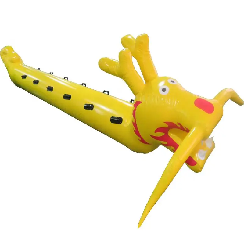 Interesting sports Dragon Inflatable Game Boat high Quality Most Popular Adults Toy Inflatable Dragon Boat Inflatable Toys