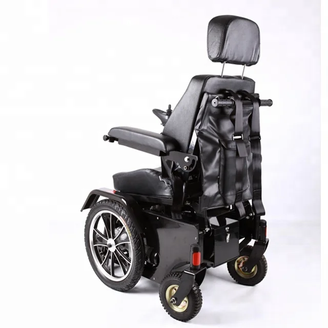 Luxury comfortable assist walking standing electric wheelchair for rehabilitation training people
