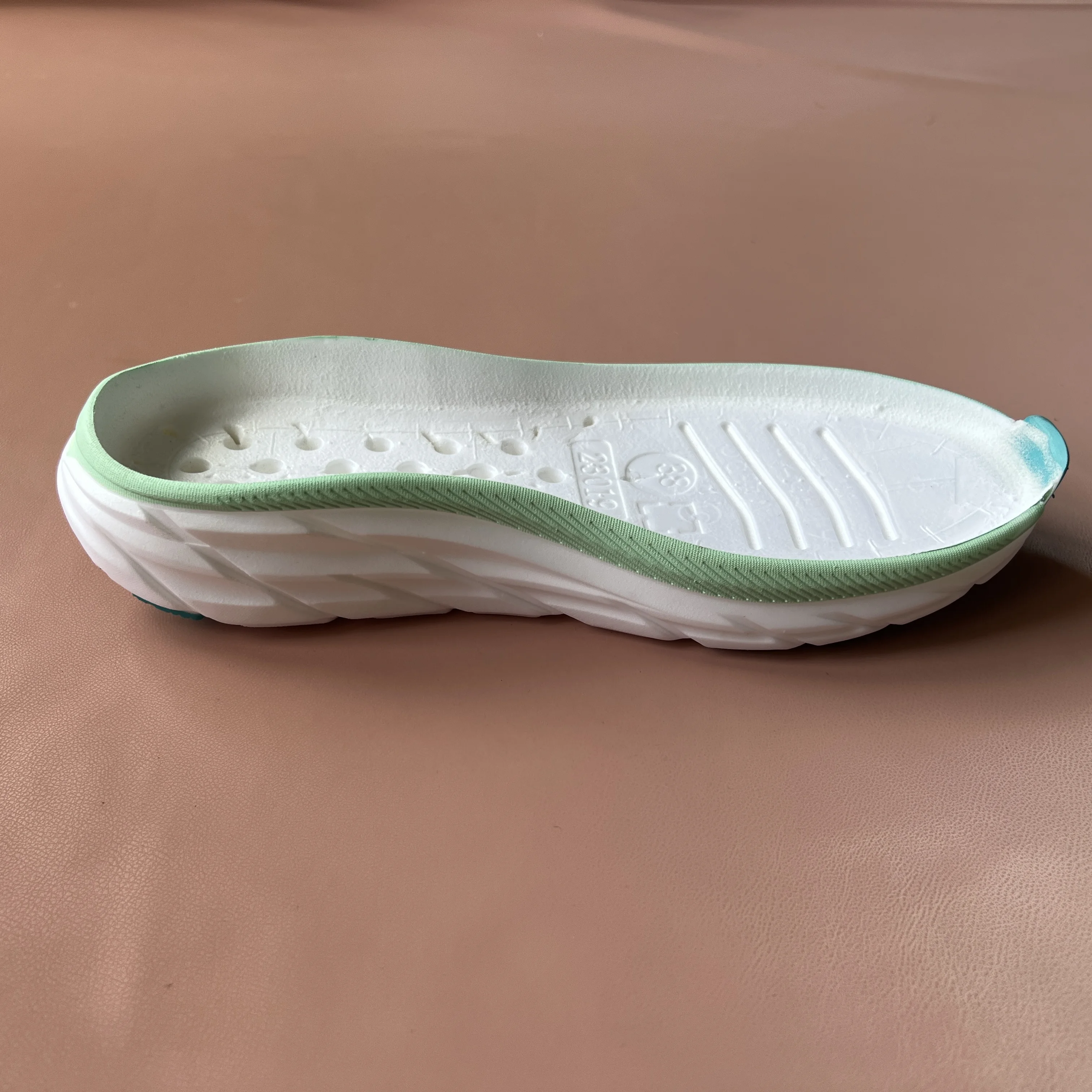 tpu shoe upper tpu shoe accessory breathable knitted shoe with eva tpu sole