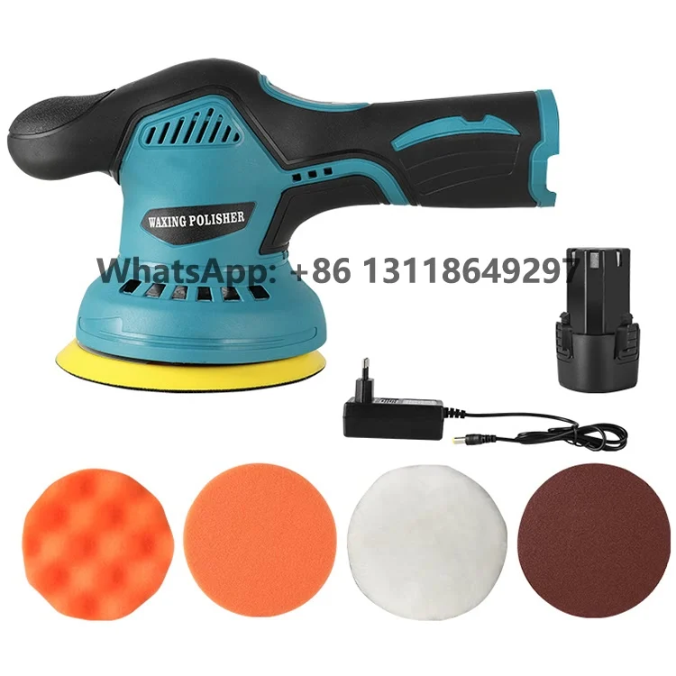 Multifunctional Rotary Car Paint Polisher 12v Cordless Car Polisher