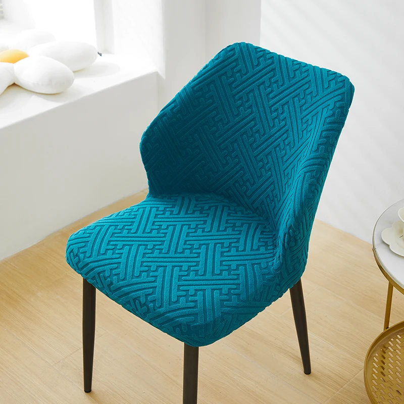 Customized sector Napping stretch office chair slipcovers Jacquard  dining chair covers